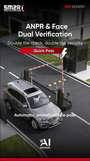 Secure Your Entrance & Exit with ANPR + Face Dual Verification | SMB Converged Security Solution