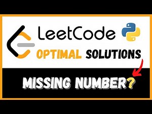 Missing Number - LeetCode Solutions #268 (Python)