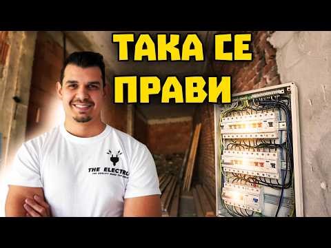 КАК ЩЕ ИЗГЛЕЖДА ЕЛЕКТРОТО В НОВАТА КЪЩА | Табла, предпазители, интернет