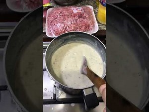 افضل طريقة لعمل المكرونه بالبشاميل وطريقة البشاميل واللحمه المتعصجه بطريقة جديد
