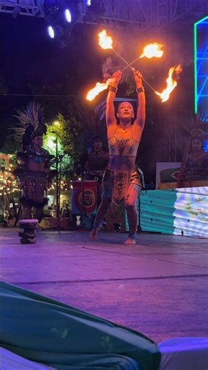 🔥 Danza Prehispánica con DJ Zuart en el Malecón de #PuertoVallarta 3er Video 🇲🇽 #Shorts