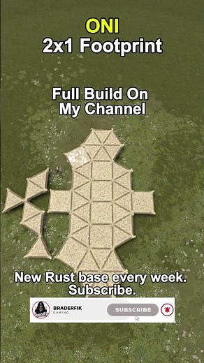 ONI 2x1 Footprint – Best Solo/Duo/Trio Rust Base Layout (2025) #rust