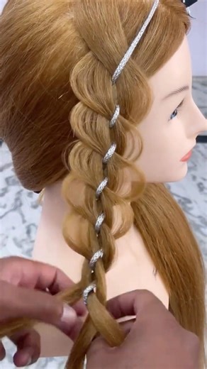 Tutorial 4 strand braid easiest way #hair #hairstyle #tipsntricks