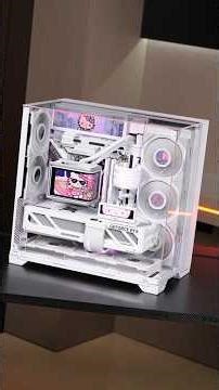 Ultimate White Beast 💎 Ryzen 9 9950X3D + RTX 5080 Build 🤍 INSANE Power PC!