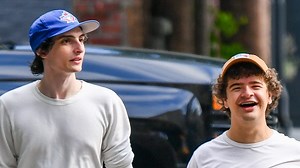 Stranger Things' Finn Wolfhard and Gaten Matarazzo hold hands in NYC