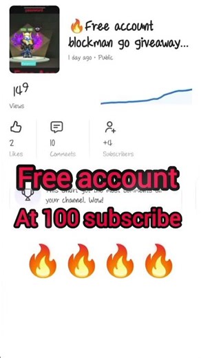 free account blockman go giveaway💀#bedwars #blockmango
