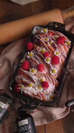 Raspberry Lemon Twist Bread Recipe