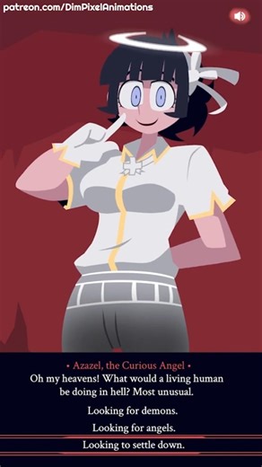 Azazel (Helltaker) Before / After Animation