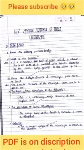 CLASS IX GEOGRAPHY CHAPTER;2 EXERCISE || NotesHub