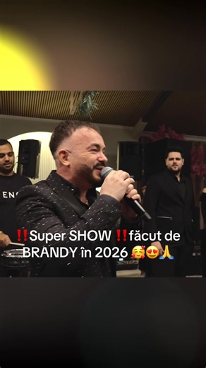 Super SHOW cu BRANDY în 2026 – Momente magice