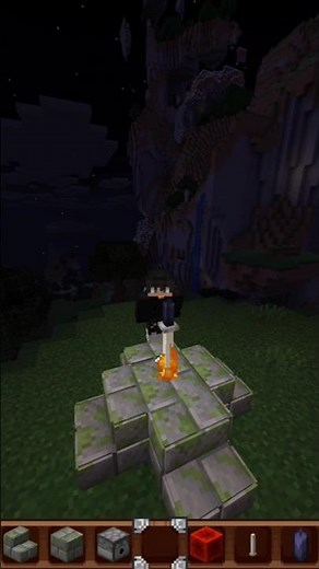 Minecraft : Burning Sword in minecraft