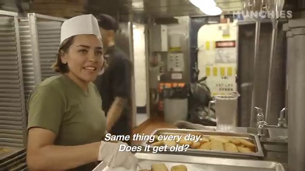 Cooking Breakfast for 1,500 on a US Navy Ship