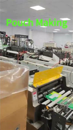 The production process of snack packaging