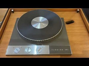Garrard 401 turntable. A project.