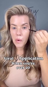 Makeup exactly the way it should be after 40... Soft & seamless thanks to - Minimal product ✅ - Minimal effort ✅ Maximum payoff! #over40 #viralmakeupapplication #over40makeup #easymakeup #makeupover40 | Color And Contour With Courtney