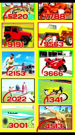 Indian Bikes Driving 3D | White Car + RJ Stone Cheat Code 🔥 | 2026 Short