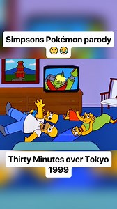 In The Simpsons episode “Thirty Minutes Over Tokyo” (1999), the family watches a show called Battling Seizure Robots — a direct spoof of the infamous Pokémon episode “Denno Shenshi Porygon (Electric Soldier Porygon).” ⚡📺 When it aired on December 16, 1997, the episode caused 685 children in Japan to have seizures, leading to it being banned worldwide. 🚫👀 Leave it to The Simpsons to turn one of the wildest pop culture moments of the ’90s into a sharp parody. Millennials and Gen X definitely re