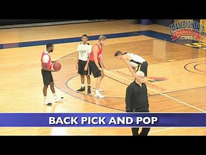 Setting a Basketball Screen With Your Back!