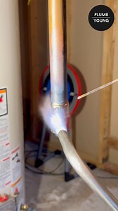 58K views · 348 reactions | Brazing a male adapter on a copper gas line #reels #facebookreelsvideo #diy #howto #homeowner #plumber #plumbing #gas | Plumb Young | Facebook