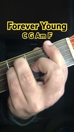 How To Play Forever Young (Chorus) | EASY Guitar TUTORIAL