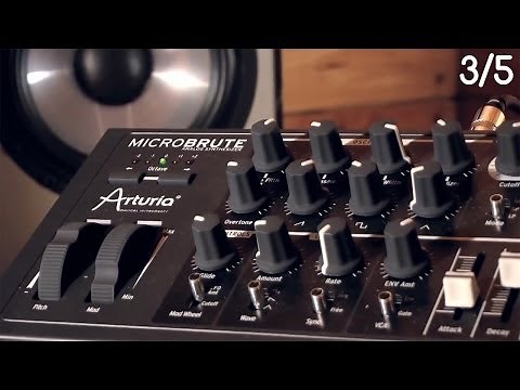 [3/5]-Arturia MicroBrute TUTORIEL : Sequencer / LFO / Controls / Mod Matrix