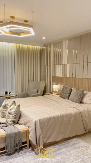1.5K views · 48 reactions | A high-rise condo bedroom with sophisticated decor could be a soothing place after a long day  Want your space to look like this? Message us for a FREE consultation. #madhouse #madhouseph #interiordesign #spacetransformation #condoliving | Madhouse Design and Construction Studio | Facebook