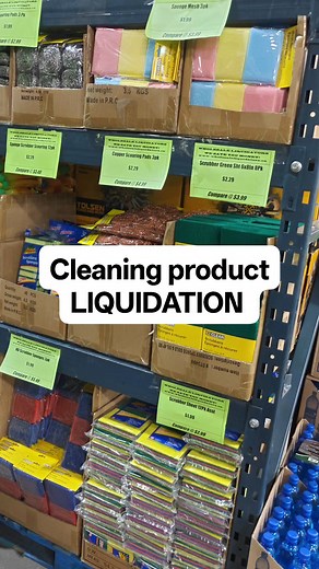 Rainy days are great for cleaning awesome selection of cleaning products in stock now both locations | Wholesale Liquidators