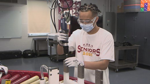 The manufacturing sector needs workers. Training high schoolers could help fill that void