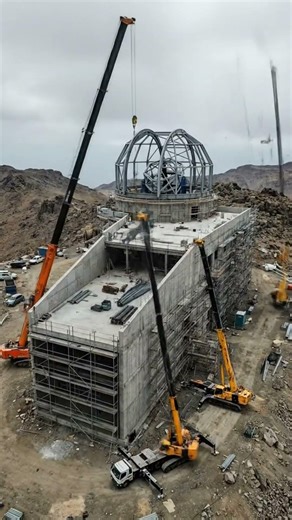Volcano Observatory Base Construction — From Lava Terrain to High-Tech Research Facility