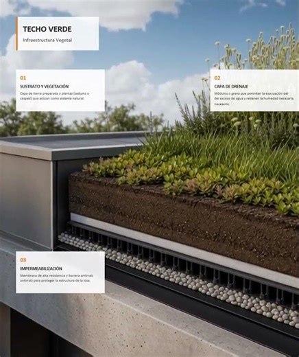 Techos Verdes: Naturaleza y Eficiencia en Altura 🌿🏙️