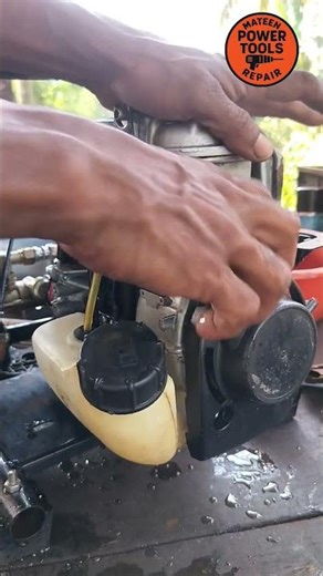 check tha compressor of the small engine