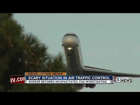FAA investigating after air traffic controller incapacitated in Las Vegas