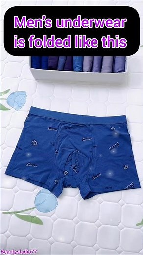 Easy Underwear Folding Hack – Perfect for Travel & Storage