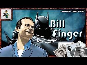 The Story of the True Creator of Batman Bill Finger!