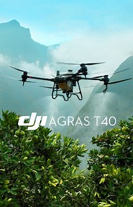 DJI Agriculture on Instagram: "The AGRAS T40 is equipped with the revolutionary Coaxial Twin Rotor design, enabling it to carry a spray load of 40 kg and a spread load of 50 kg (70 L). The aircraft is built in with a Dual Atomized Spraying System, DJI Terra, Active Phased array Radar and Binocular Vision. It supports multiple missions from surveying, mapping, to spraying and spreading, helping you achieve ultimate precision in your agricultural operations. #agrast40 #djiglobal #djiagriculture"