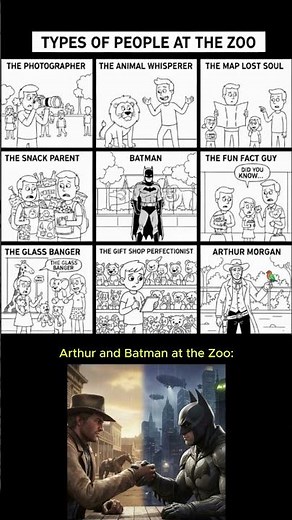 Types of People at the Zoo #shorts