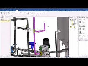 IronCAD - 2025 新增功能 - 管路設計 ( IronCAD 2025 Piping Design )