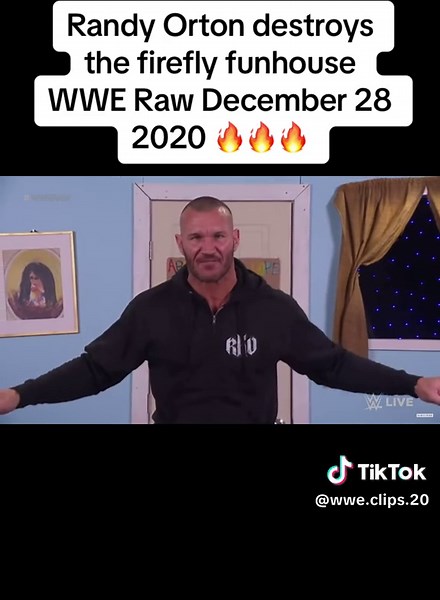 Randy Orton Destroys Firefly Funhouse - WWE RAW 2020