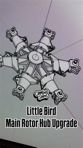 Little Bird Main Rotor Set – 1/35 - available soon Upgrade your build with the Little Bird Main Rotor Set, designed for ultimate compatibility and detail. This precision 3D-printed set is made to fit seamlessly with both Dragon and Kitty Hawk kits #blackopsmodels #135scale #mh6m #littlebird #militarymodels #scalemodelkits #modelupgrade #3dprintedmodels #scalehelicopter #modelbuild #specialforces | Black Ops Models