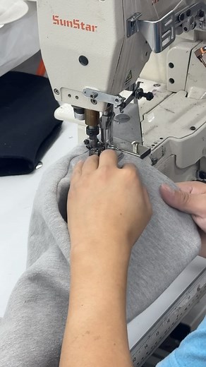 NYC Factory Inc. on Instagram: "How to remove cuffs from your sweatpants 🧠🔥 #clothingmanufacturer #streetwear #cutandsew #nyc"