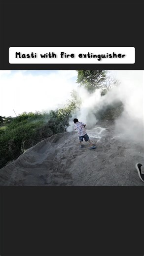 Masti with Fire extinguisher| Wait for kunali | #souravjoshivlogs #trending |