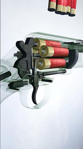 MC 255 X-RAY: Inside the Russian REVOLVER Shotgun! | Firearms History