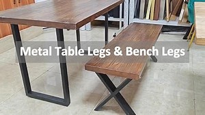Watch HighFree Metal Table Legs & Bench Legs on Amazon Live
