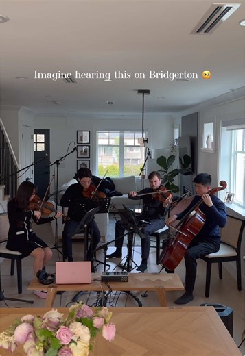 Bridgerton Inspired String Quartet Performance