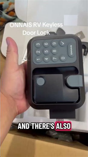 Onnais RV Keyless Door Lock #camping #rv #rvlife #fulltimerv #rvfamily #diy