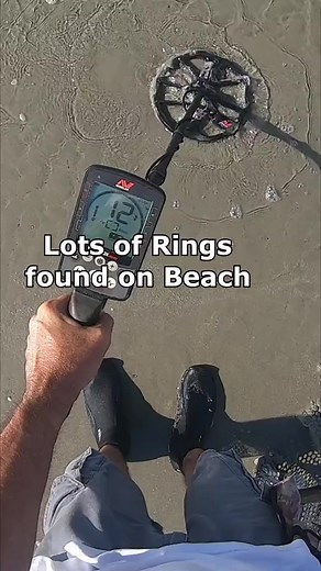 1M views · 55K reactions | Found so many rings while I was out metal detecting the beach with metal detector, gold and silver rings... Check out my home page for professional waterproof high accuracy metal detectors. Available Now on Amazon with great deals up to 29% OFF! #metaldetecting #metaldetector #metaldetectingfinds #beachlife #treasurehunt #beach #diamonds | Crystallumi Crystal Workshop | Facebook