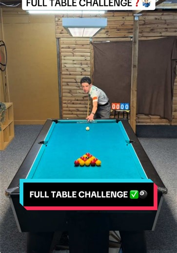 Full Table Challenge: Can I Complete It? 🎱