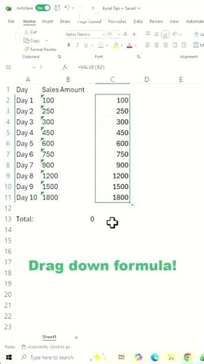 Why Excel Won’t Add These Numbers