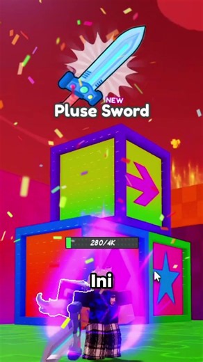AKU DAPAT PEDANG BARU + BRAINROT ADMIN VOID?! LUCKY! 🤯⚔️🌌 #roblox #robloxindonesia #luckyblockrush