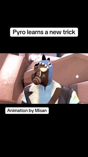 Pyro Learns a New Trick in Team Fortress 2 Animation